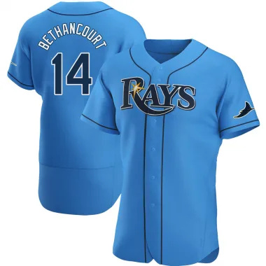 Christian Bethancourt Men's Nike White Tampa Bay Rays Home Replica Custom Jersey